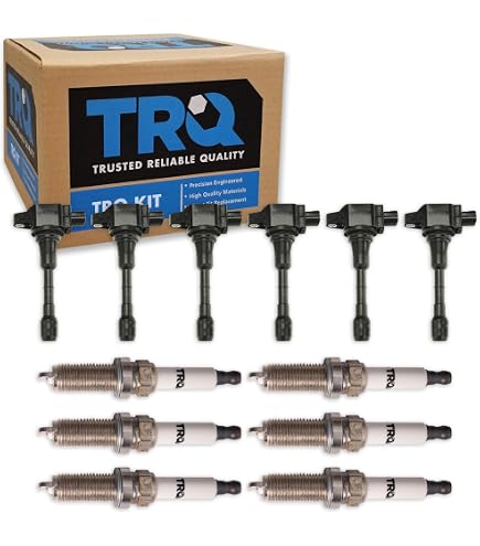 Ignition Coils & Iridium Spark Plugs Kit For Infiniti G37 2008-13, EX37, FX37, 370Z – 6 Coils & 6 Plugs