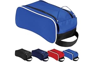 NIMNIK Bolsa para Botas de Fútbol Resistente al Agua, Almacenamiento para Zapatos de Golf, Viaje, Escuela, Críquet, Azul