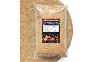 TERRA EXOTICA Terra Discount Räuchermehl aus Buche 500g, 2Kg, 5Kg oder 15 Kg - 0,4-1,0mm - zum smoken, räuchern/kalträuchern von Fleisch, Fisch, Gemüse geeignet - Buchenholz mit klassischem Aroma (5kg)