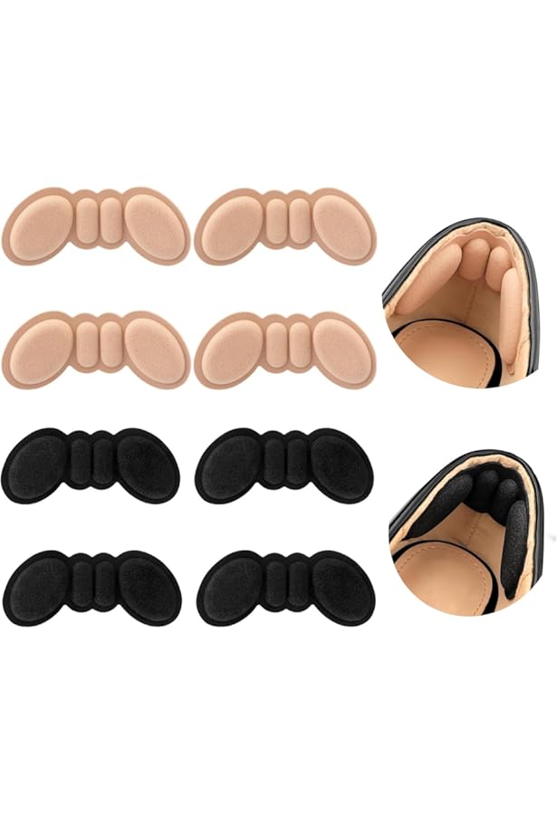 Lot De 2 Paires De Coussinets De Talon Autocollants Pour