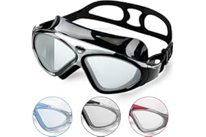 Winline Gafas de Natación para Adultos un Niños, Profesional Anti Niebla Protección UV sin Fugasy Ajustable Gafas de Natación