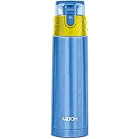Milton Atlantis 600 Thermosteel Water Bottle, 500 ml, Blue