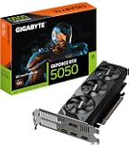 Carte Graphique Gigabyte GeForce RTX 5050 OC Low Profile 8Go - GDDR6, PCI-E 5.0, 2xDP 2xHDMI, Pour PC Compact