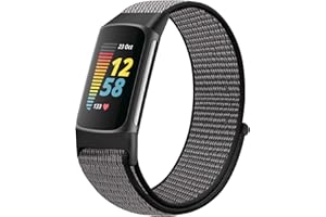 Runostrich nylonowa pasek kompatybilny z Fitbit Charge 5, zamiennik, nylon, sportowa bransoletka, do zegarka Fitbit Charge 5, damska, męska