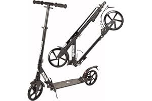 Apollo Monopattino XXL Wheel 200 mm - Spectre PRO è Un Monopattino City Scooter di Lusso con Doppia Sospensione, City-Roller XXL Pieghevole e con Altezza Regolabile, Monopattino