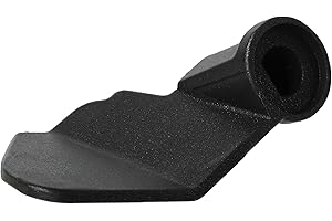 vhbw gancio compatibile con Tarrington House BM2700 impastatrice - Attacco, 6,5 x 3,8 cm, lega di alluminio, nero