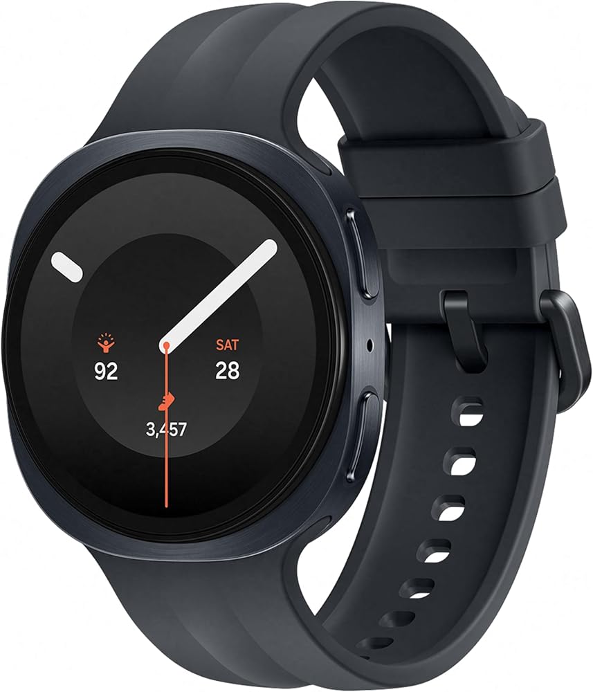 Samsung Galaxy Watch9 Koyu Gri, 44mm, Bluetooth, İncelik, Konfor, İkonik Tasarım, Kişiselleştirilmiş Uyku Deneyimi, Sağlık Koçu, 445 mAh Pil, Konuşmak için Bileğini Kaldır (Samsung Türkiye Versiyonu)