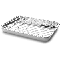 Plateau repas NoxTray en inox 5 compartiments avec couvercle en plastique PP 280x220mm H40mm