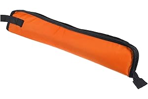 UXCELL sourcing map Drumstick Holder Drum Sticks Bag Container Bag Drum Accessories Storage Bag Orange