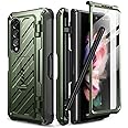 SUPCASE Unicorn Beetle Pro Series Case for Samsung Galaxy Z Fold 3 5G (2021), Full-Body Dual Layer Rugged Case with Built-in Screen Protector & Kickstand & S Pen Slot