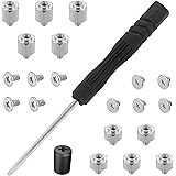 Akuoly PC Schrauben M.2 SSD NVMe Montage Schrauben Set für ASUS Motherboard Mainboard, 22Stück