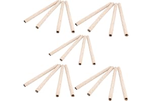 AB Tools Förpackning med 20 fågelbur fågel nödvändigheter 3/8 tum långa sand abborre skydd 19 cm lång