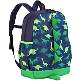 VASCHY 3D Toddler Backpack 4-6 Years 11.5 L Water Resistant For Preschool | Children's School Backpack with Chest Closure and