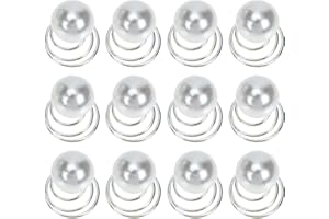Uonlytech 20 Stücke Perle Haarspiralen Spirale Haarspins Wirbel Haare Twists Haare Twists Spiralen für Hochzeit Prom Party Und Sonderveranstaltung