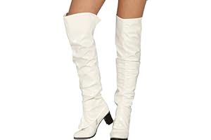 FIESTAS GUIRCA Guirca- Cubrebotas Mujer, Color Blanco, Talla única (18478.0)