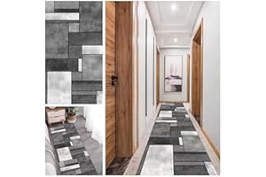 ‎BAYUE BAYUE Läufer Flur Küchenteppich rutschfest Waschbar Teppich Läufer Flur Bunt Lange Vintage Kücheläufer Teppichläufer für Flur Schlafzimmer Wohnzimmer Korridor 60 x 150 cm