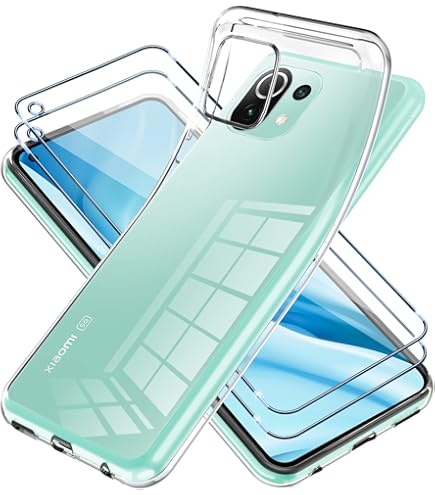 Vauki Cover Con Cordino Per Xiaoi 11 Lite 5G, Cover Con Laccio Glitter - Foto 5