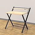 InnoFur Meleti Folding Study Desk |Foldable Office Table|Adjustable Laptop Cum Computer Table Big (Regular, Walnut)