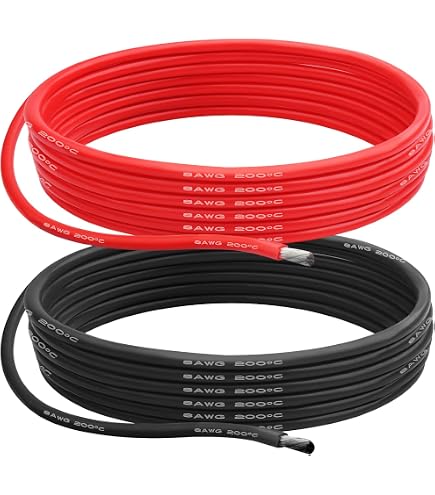 20 Gauge GXL Automotive Primary Wire | Black And Red | 25 Ft Each Color (50 Ft Total) | Copperfield