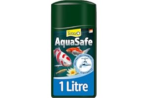 Tetra Pond AquaSafe, Makes Tap Water Safe for Pond Fish, 1 Litre