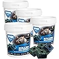 Rat Mouse Block Bait Block Tub Rat Poisoning Bait Rodent Control Single Feed Mice Killing Sachets for Home & Garden Treatment (4 x Sapphire Tub 300g only)