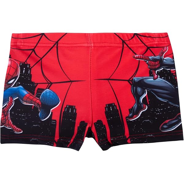 Marvel - Boxer De Bain Spiderman. - Bleu - Garçon - 0.00