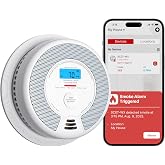 X-Sense Smart Smoke and Carbon Monoxide Detector Wi-Fi with Replaceable Battery, Compatible with X-Sense Home Security App, S