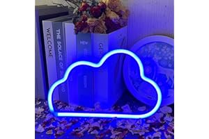 UExnkj-Y Nuvola Insegna al Neon Neon Led Luci al Neon Nuvole Alimentazione a Batteria o USB Art Neon Camera da Letto Kids Room Party Festive Decor Luci al Neon