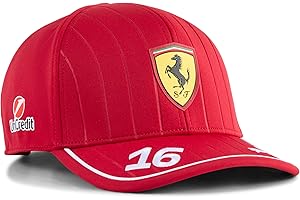PUMA Scuderia Ferrari F1 2025 Charles Leclerc czapka - rozmiar uniwersalny