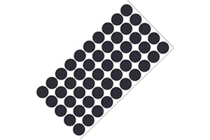 RUOJLING 50 Pezzi Feltrini Per Mobili Pesanti,Feltro Adesivo,Feltrini Per Sedie Rotondi,Feltrini,Feltrini Sedie,Feltrini Autoadesivi Rotondi,Feltrini Proteggi Mobili e Pavimenti,25mm