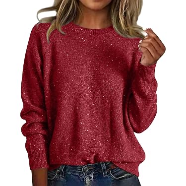 Pull Femme Léger Et Ample - Manches Longues - Coupe Tunic - Tissu Stretch - Coloris Uni - Printemps/automne