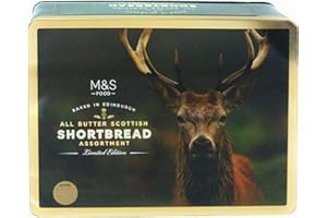 MARKS & SPENCER Marks and Spencer M&S Limited Edition All Butter Scottish Shortbread Assortimento (i disegni possono variare)