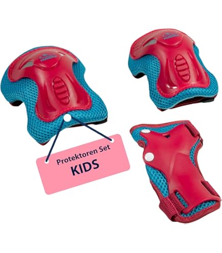 HUDORA Inline Skates Basic Blau | Größenverstellbar Gr. 34-37 | Für Kinder & Jugendliche