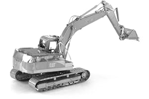 FASCINATIONS Metal Earth MMS422 502621 Juguete de construcción CAT Excavator
