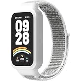 CaseOnn Xiaomi Smart Band 9 Active Kordon Hasır Kumaş Nylon Kayış [Smart Band 9 Active ile Uyumlu] -parent