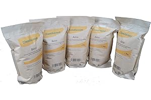 CHEMDISCOUNT 10 kg (5 x 2 kg) soda in kraft paper stand up bag (resealable), food grade E500ii
