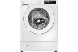 Hoover H-Wash and Dry 400 Integrated Washer Dryer, 9 Kg Wash plus 6 Kg Dry, Combined Cycle Class D, 1600 RPM, hOn App Connectivity, Steam Care Pro Cycle, White, 60x53x82 cm - BH4S696M6D9-80