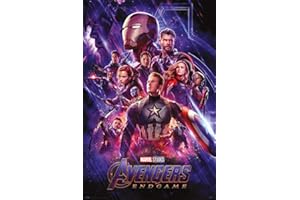 Grupo Erik: Poster Marvel The Avengers - Endgame | Poster da parete Marvel, 61 x 91,5 cm, Poster da muro con carta lucida e incorniciabile, The Avengers Gadget