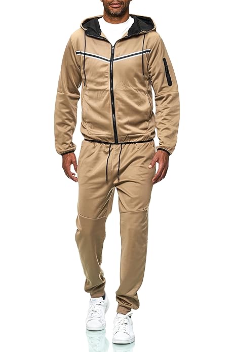 Herren Jogginganzug 2-teilig - Bequemer Sportanzug Aus Baumwolle
