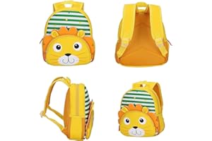 Umtiti Toddler Backpack,Waterproof Preschool Backpack,Cute Animal Cartoon Preschool Backpack for 2-6 Years Girls,Boys.