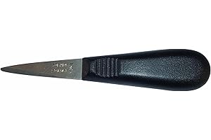 LA BRUNOISE Couteau professionnel à Huîtres. Dit "lancette". Lame en acier inoxydable, sans garde.