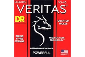 DR STRINGS DR String VTE-10 Veritas Jeu de cordes pour guitare electrique