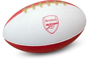 Hy-Pro Officially Licensed Arsenal F.C. Mini Foam American Football | Gunners, Foam, Soft, Indoor and Outdoor Play, Adults, Kids, Youth