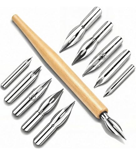 Nikko Manga Pen Nib G Pen – Tipo Super Polish – 3 Pennini Per Fumetti