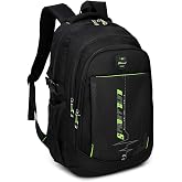 SIVENKE Waterproof School Backpack for Kids Teens Multifunctional Laptop Travel - Black