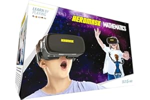 Heromask: Lunettes virtuelles pour enfants + jeux d'apprentissage des mathématiques (mathématiques)