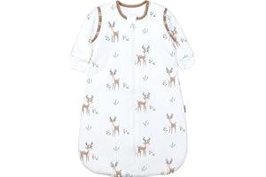 TupTam Saco de Dormir Bebé 2.5 TOG – Saco de Dormir Niños con Mangas Desmontables, Algodón OEKO-TEX