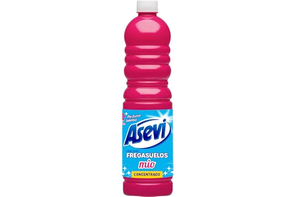 Asevi Fregasuelos Perfumado Mio 950ml pH Neutro para Todo Tipo de Suelos | Fórmula concentrada con aromas florales para una limpieza de suelos eficaz y sin necesidad de aclarado