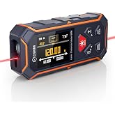 CIGMAN CD60R Laser Rangefinder 120m Bilateral with IPS Digital Display | Measuring distance, area, volume and Pythagoras with