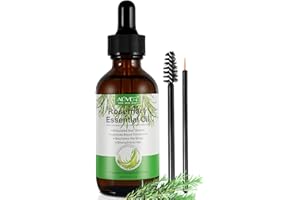 BIEYOC Olejek rozmarynowy do włosów, olejek rozmarynowy, olejek eteryczny rozmarynowy poprawia wypadanie włosów i odżywia skórę głowy (60 ml)